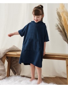 T-TC811-Kids Towelling Poncho 2